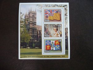 Stamps - Niue - Scott# 221d - Mint Never Hinged Souvenir Sheet