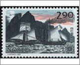 Norway Used NK 1044   C.E.P.T.- Transport and communication Multicolor 2.9 Krone