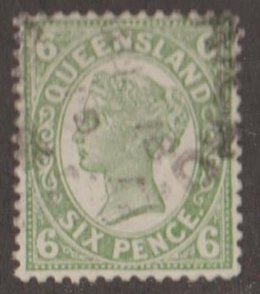 Queensland - Australia Scott #138 Stamp - Used Single