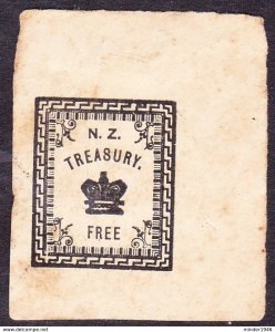NEW ZEALAND Treasury Stamp