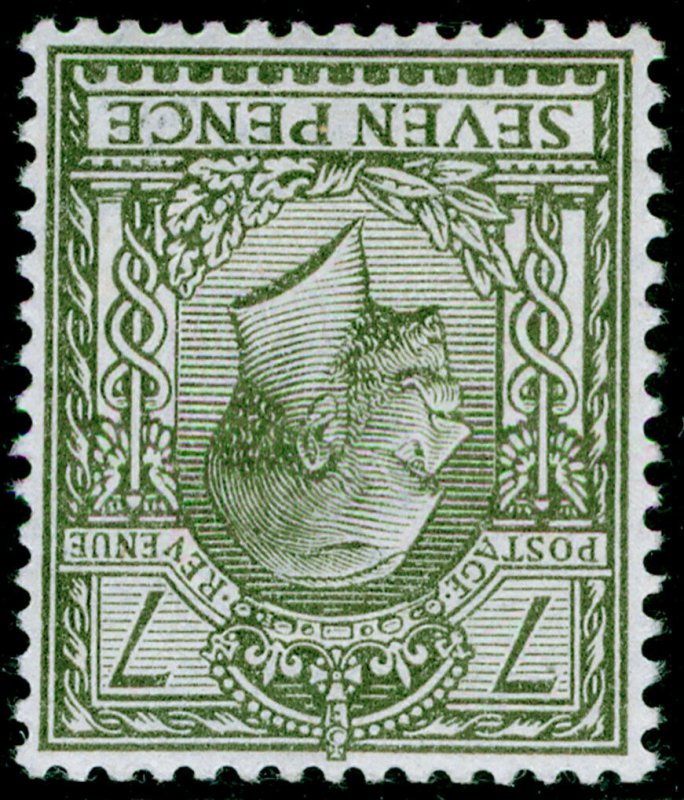 SG387Wi, 7d olive, NH MINT. Cat £85. WMK INV 