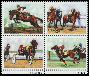 2759b Var, MNH Black 29¢ Omitted From Bottom Two Stamps Only Error - Stuart Katz