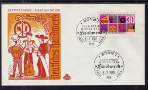 Germany 981 U/A FDC