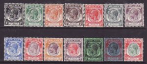 Malaya Straits Settlements-Sc#217-33- id13-unused NH og KGV short set to the $2-