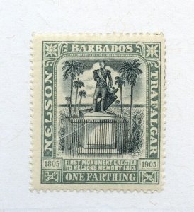 ?#102  BARBADOS *, MHH ,  see scan Cat $15 Stamp