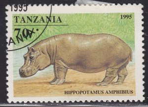 Tanzania 1380 Hippopotamus Amphibius 1995