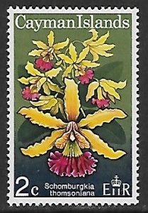 Cayman Islands # 288 - Schomburgkia Orchid - MNH.....{KBl4}