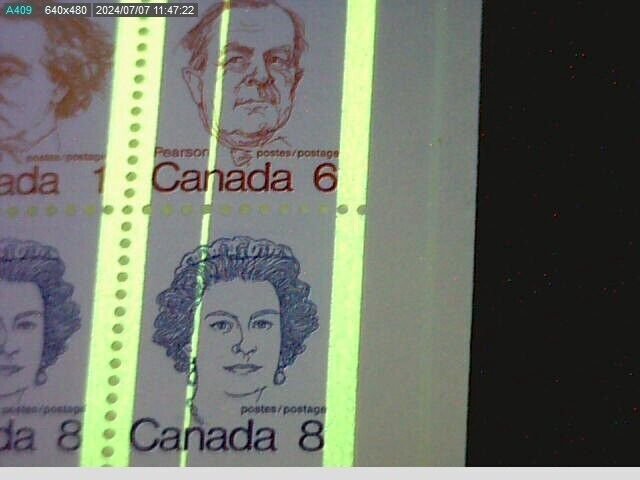 CANADA BOOKLET #74a VF MINT NH EXTRA TAG LINE ERROR SEE NOTE BELOW BS30454