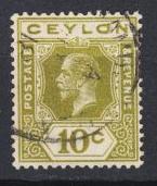 Ceylon - 1912 KGV 10c Sc# 205 (8629)