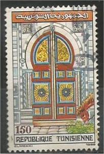 TUNISIA, 1988, used 150m, Decorative doorways. Scott 953