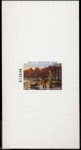 NORTH CAROLINA #21A 2003 STATE DUCK STAMP ADHESIVE TYPE RING NECK/SPANIEL