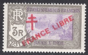 FRENCH INDIA SCOTT 174