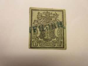 German States HANOVER Scott 2 XF+ USED Lot11 Cat $9