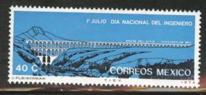 MEXICO Scott 1063 MNH** 1974 Aqueduct stamp