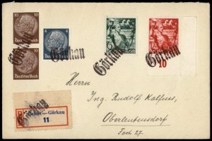 Germany Goerkau Sudetenland Annexation Provisional Cover G67090