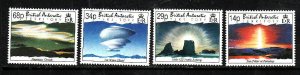 British Antarctic Territory-Sc#198-201- id3-unused NH set-Lower Atmospheric Phen