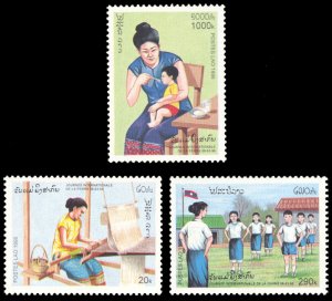 Laos 1996 Scott #1265-1267 Mint Never Hinged