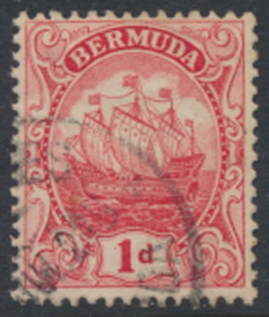 Bermuda  SG 46b SC# 42a Used  Carmine   see details and scans