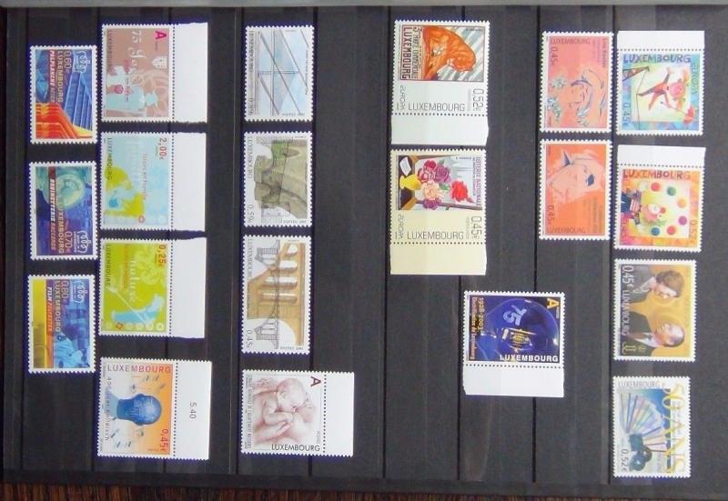 Luxembourg 2003 2004 Issues Bridges School Electricity Gardening etc MNH