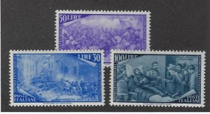 Italy  SC#504-506 MNH F-VF SCV$329.50....Great Opportunity!!