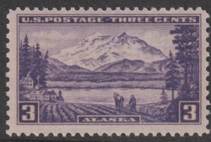 U.S.  Scott# 800 1937 Alaska Territorial Issue VF MNH