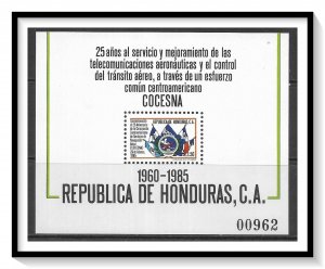 Honduras #355 Aeronautics Souvenir Sheet MNH