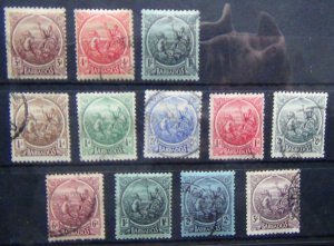 Barbados 1921 - 1924 set to 3s Used