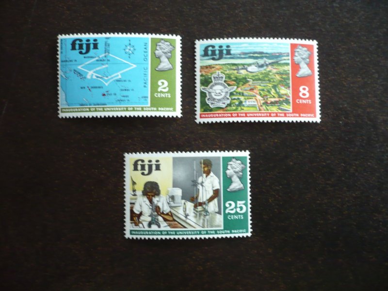 Stamps - Fiji - Scott# 283-285 - Mint Hinged Set of 3 Stamps