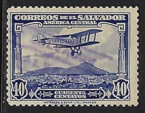 El Salvador C14 VFU AIRPLANE Z4-146-6