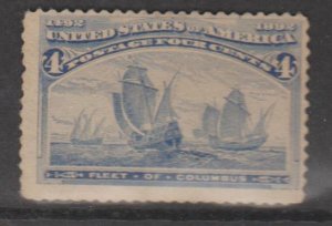 U.S. Scott #233 Columbian Stamp - Mint Single