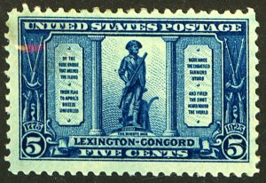 U.S. #619 MINT OG LH
