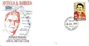 Antigua, First Day Cover, Americana