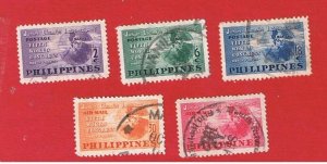 Philippines #537-539 #C68-69  VF used   Junior Chamber   Free S/H