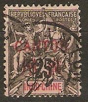 France Off China Canton 8 Cer 10 Used Fine 1901 SCV $13.50