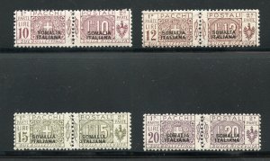 SOMALIA 1926  SCOTT #Q38/41 PARCEL POST SET MINT NEVER HINGED COMPLETE