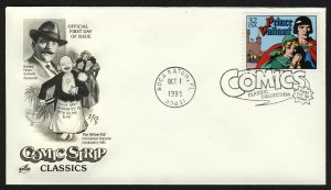 #3000s 32c Prince Valiant, Art Craft FDC **ANY 5=FREE SHIPPING**