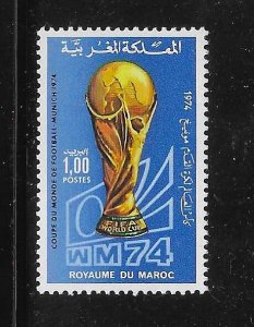 Morocco 1974 World Cup Soccer Championships Munich Sc 323 MNH A3228