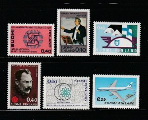 Finland 484-489 Sets MH Various