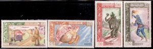 Laos 1962 SC# 77-80 MNH-OG E48