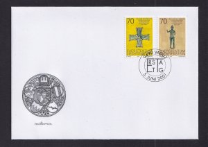 Liechtenstein   #1206-1207   FDC  2001  historical association