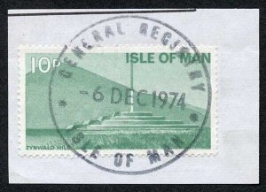 Isle of Man 10p QEII Pictorial Revenue CDS On Piece