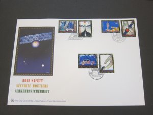 United Nations (NY,Vienna,Geneva) 2004 Sc 347-8,423-4,863-4 FDC