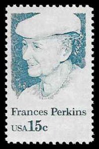 PCBstamps   US #1821 15c Frances Perkins, MNH, (20)