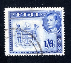 Fiji SC #128A    VF, Used, Arms of Fiji,  CV $3.50  ...... 1980069