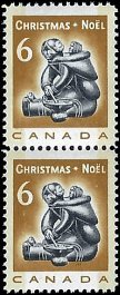 CANADA   # 489p MNH PAIR tagged, W2B Nov. 15, 1968  (1)