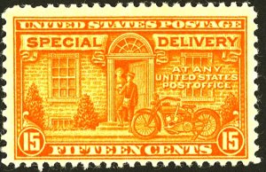 U.S. #E16 MINT OG NH Vert Crease