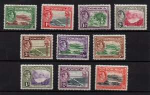 Dominica KGVI 1938 mint MH set to 2s 6d WS36575