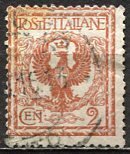 Italy 1901; Sc. # 77; O/Used Single Stamp