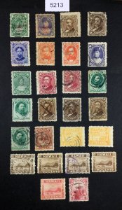 MOMEN: US STAMPS HAWAII GROUP USED  LOT #5213