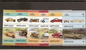 St. Lucia 850-855 MNH